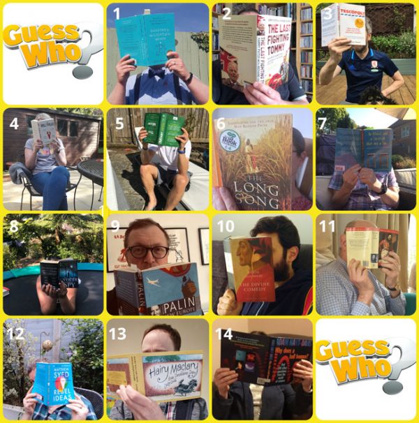 Can you guess the teacher behind the book? Queen Mary's Grammar School